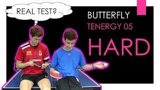 Butterfly Tenergy 05 Hard | real test | #tabletennisexperts