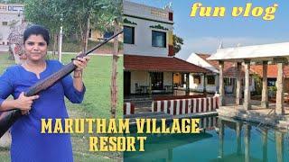 Village Resort Tour | Marutham Resort| Mahabalipuram Resorts | Chennai |  Resort vlog in tamil