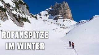 Rofanspitze: Spektakuläre Schneeschuhwanderung im Winter