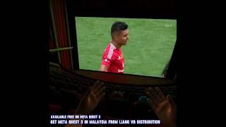 WATCH movies with friends in a virtual movie theater. #bigscreen #metaquest3