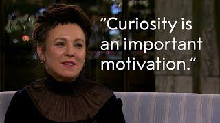 “Curiosity is an important motivation." Olga Tokarczuk, Nobel Prize in Literature 2018