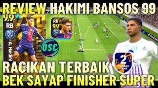 RACIKAN HAKIMI 99 !! REVIEW HAKIMI BANSOS DI DIVISI 2 BANTAI LAWAN TANPA AMPUN EFOOTBALL 2024 MOBILE