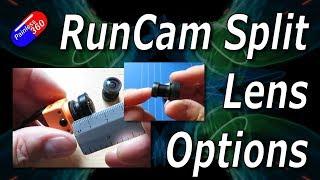 RunCam Split Lens Options (Short and RC25G lenses)