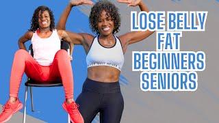 The 5 BEST seated Ab Exercises for SENIORS and BEGINNERS with BERNICE TAYLOR FITNESS