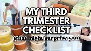 HOW TO PREPARE FOR A NEWBORN | Mom of 4 Third Trimester Checklist