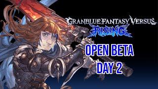 Can I Master the Raging Strike Technique? Granblue Versus Rising Open Beta