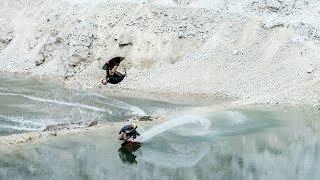 Falling Rocks | Dominik Hernler, Felix Georgii, and Parks Bonifay Ride a Disused Quarry in Austria