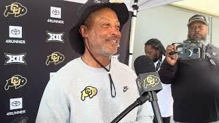 Colorado receivers coach Jason Phillips wants to feature a deep rotation this fall