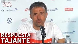 "¿Por qué viene Diego Llorente?": así de contundente fue Luis Enrique en rueda de prensa