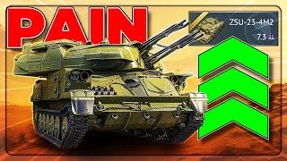 Extreme PAIN Stock Grind... - ZSU-23-4M2 'Shilka' Stock To Spaded