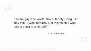 John Mellencamp Quotes