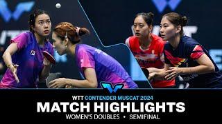 Ng/Zhu vs Yoon/Kim | WD SF | WTT Contender Muscat 2024