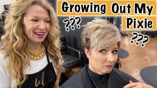 Salon Visit | Growing Out My Pixie???