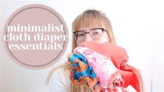 MINIMALIST CLOTH DIAPER ESSENTIALS. Everything you need for cloth diapering. DIAPER Covers, Prefolds