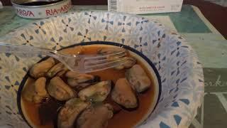 Meal, Ria De Arosa Mussels In Escabeche Sauce, Ordered From Amazon, Dearborn, MI, March 5, 2021