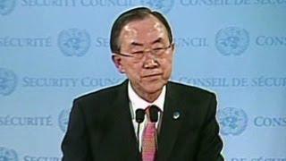 Ban Ki-moon reacts to Chavez's death