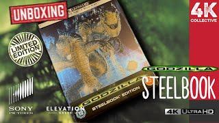 Godzilla 4k UltraHD Blu-ray steelbook Unboxing