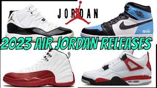 2023 Air Jordan Release Dates June - December