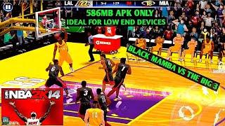 NBA 2K14 ANDROID KOBE BRYANT'S LAKERS VS HEAT'S BIG THREE GAMEPLAY