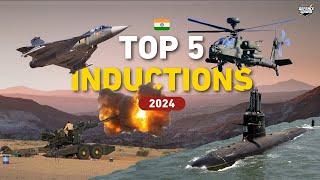 Indian Defence 2024 - 5 Big Defence Inductions By Indian Military In 2024