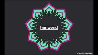 'The Work' Logo Design with Kaleidoscope