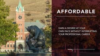 MBA Flexibility Offered at the University of Montana