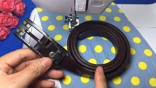 ️ 4 Sewing Tips and Tricks | Don't throw away your old belt , Sewing Tips That Few People Know