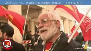 PCI e FGCI in piazza contro il #Rosatellum (LA7)