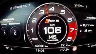 Audi RS5-R ABT Acceleration 0 - 100 km/h [ 2.9 V6 Biturbo | 530 HP ]