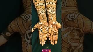 maine mehndi kia rang tere naam kiya#mehndiceremony #trending mehndi designs #shorts