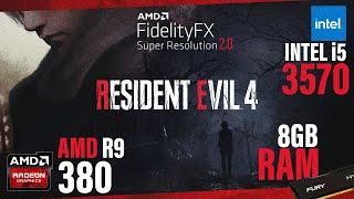 RESIDENT EVIL 4 REMAKE | INTEL i5 3570 + AMD R9 380