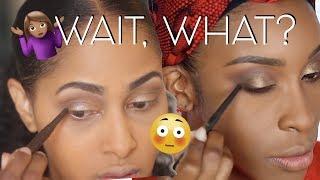 I TRIED FOLLOWING A JACKIE AINA MAKEUP TUTORIAL