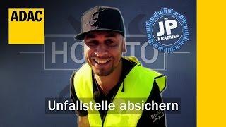 ADAC How To: Unfallstelle absichern mit Jean Pierre Kraemer | ADAC