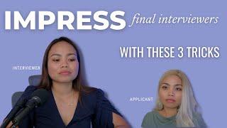 How to Impress Your Interviewer, Call Center Final Interview