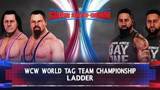 WWE 2K20 | The Hart Foundation vs. The Usos - Ladder match