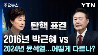 2016년 박근혜 vs. 2024년 윤석열...어떻게 다르나? / YTN