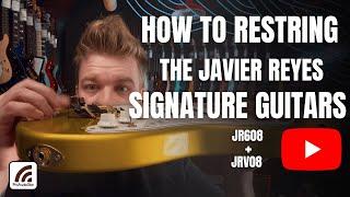 Javier Reyes - Animals As Leaders | How to Restring a Signature Model!