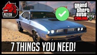 7 MUST HAVE THINGS IN GTA 5 ONLINE | VEHICLES, WEAPONS AND PROPERTIES THAT YOU NEED TO OWN!