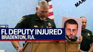 Florida deputy injured in shooting, suspect behind bars