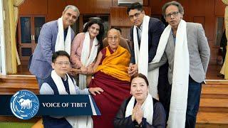 Dalai Lama grants audience to members of Indian journalist fraternity