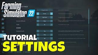 Farming Simulator 22 Settings Explained