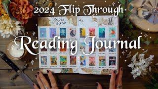 2024 reading journal flip through ️