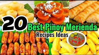 Top 20 Pinoy Merienda Filipino Best Everyday Snack Recipes Ideas