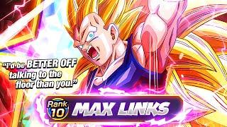 HOW GOOD IS STR SSJ3 VEGETA SUPER EZA?! 100% Max Links First Look | Dragon Ball Z Dokkan Battle