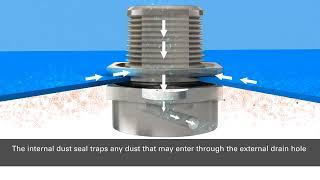 Redapt DPE Series Increased Safety Breather Drains available in Metalic & Nylon.