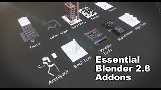 10 essential addons for architectural design that come with Blender 2.81+