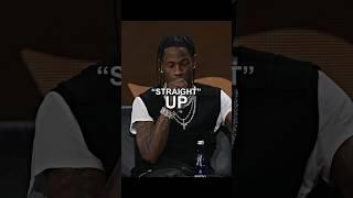 #TravisScott does his “STRAIGHT UP” ad-lib mid speech 