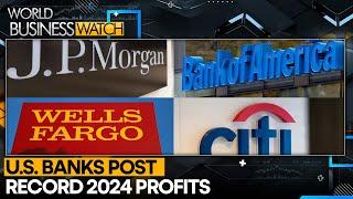 Wall Street Banks Report Second-highest Profits In History | World Business Watch | WION News