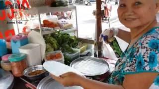 Street Food in VietNam - Vietnamese Spring Roll - Goi Cuon