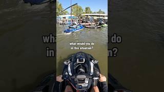 jetski accident #fail #fails #jetski #crash #lakelife #boating #lake #yamaha #seadoo #kawasaki #moto